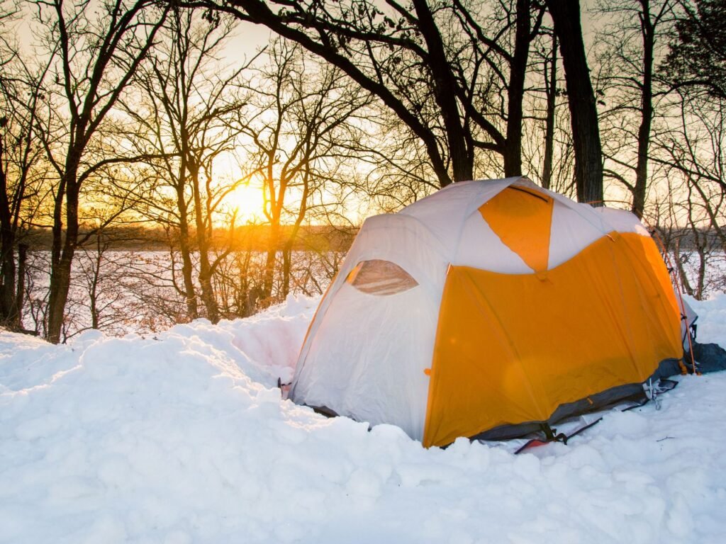 winter camping