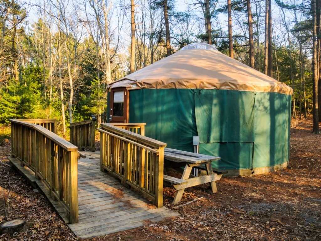 yurt camping