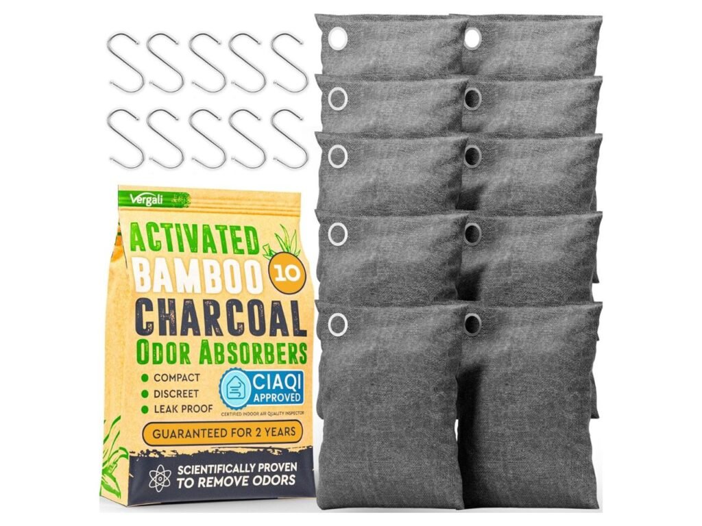 Activated Charcoal Odor Absorber for Strong Odors