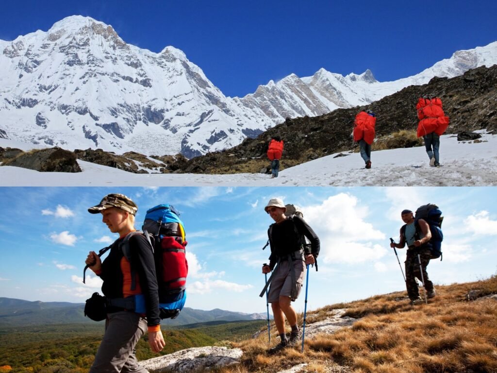 trekking vs hiking