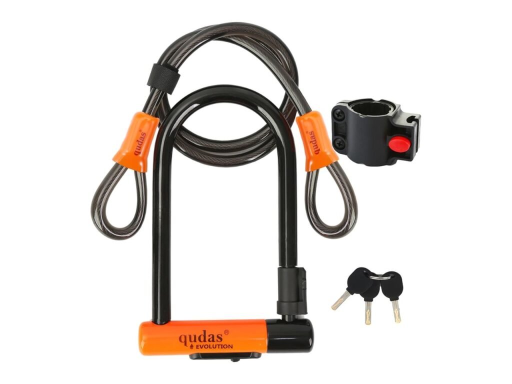 qudas Heavy Duty Bike U Lock German Brand