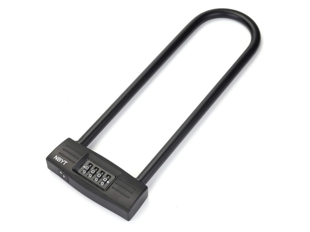NBYT U Bike Lock - Heavy Duty Combination Lock