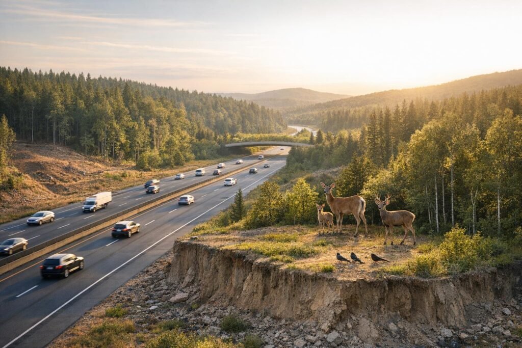 How Habitat Fragmentation Affects Wildlife