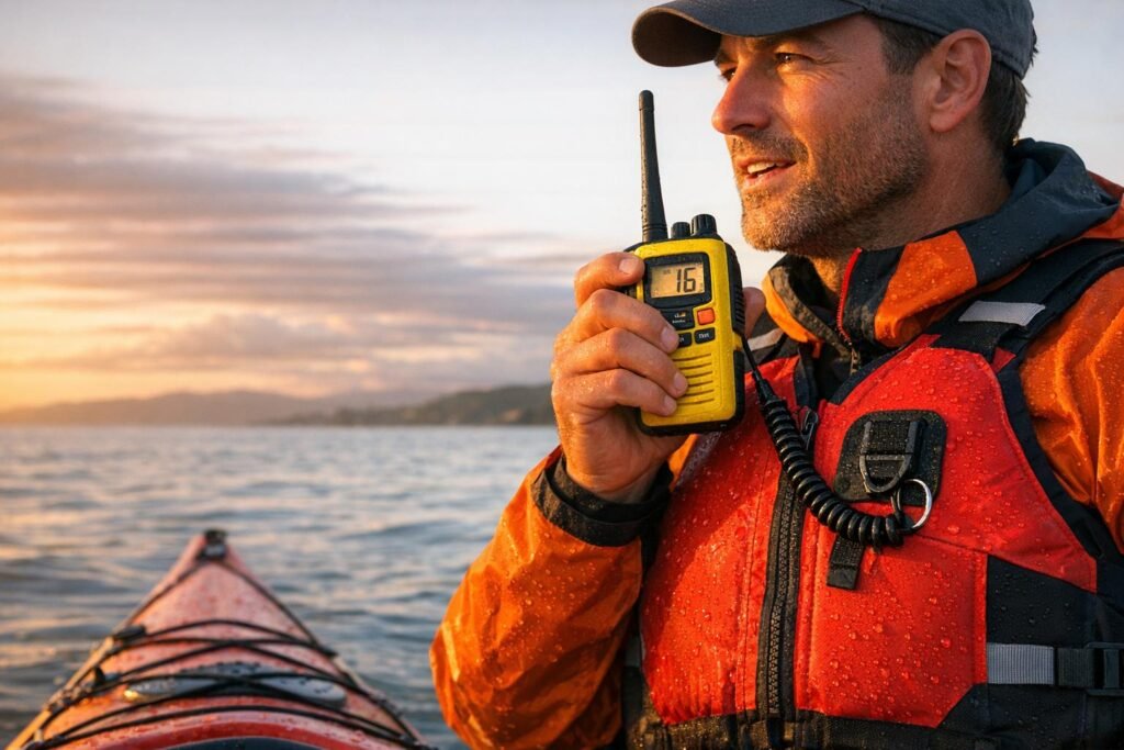 VHF Radios for Kayakers: Safety and Communication